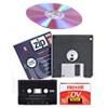 Physical CD/ DVD /Cassette /Floppy Disk Destruction