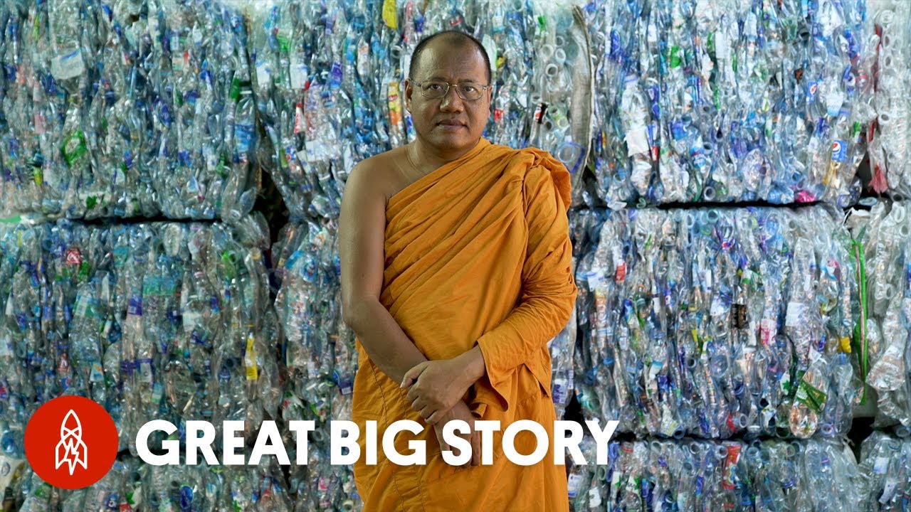 How a Buddhist Monk Is Turning Plastic Into Robes