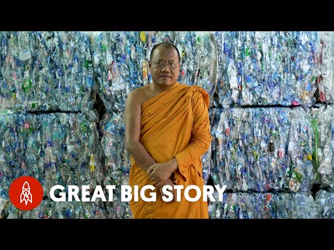 How a Buddhist Monk Is Turning Plastic Into Robes