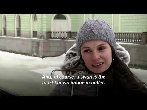 Russian Ballerina dances on ice to save bay