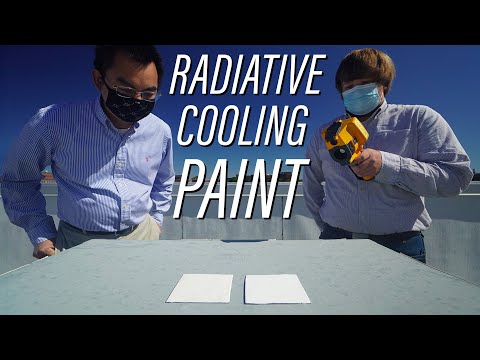 World's Whitest Paint: radiative cooling helps to fight climate change