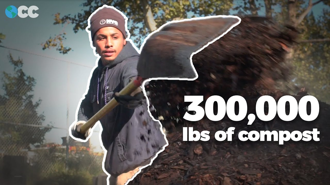How This Urban Farm Creates 300,000 lbs of Compost by Hand