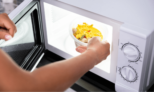 Using microwave