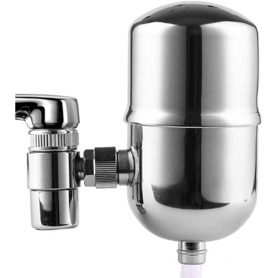 STRATOMAX Tap Water Filter,Water Faucet Filtration Fits Standard Faucets,Reduces Lead& Chlorine,Filter Lasts 3 Months,Easy Installation 