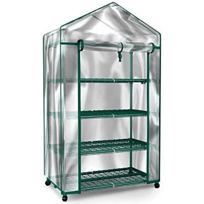 Home Complete Portable Greenhouse on Wheels