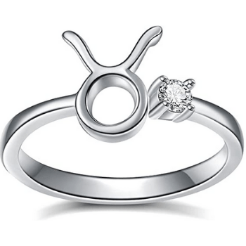 Eco-friendly gifts Sterling Silver Zodiac Sign Rings