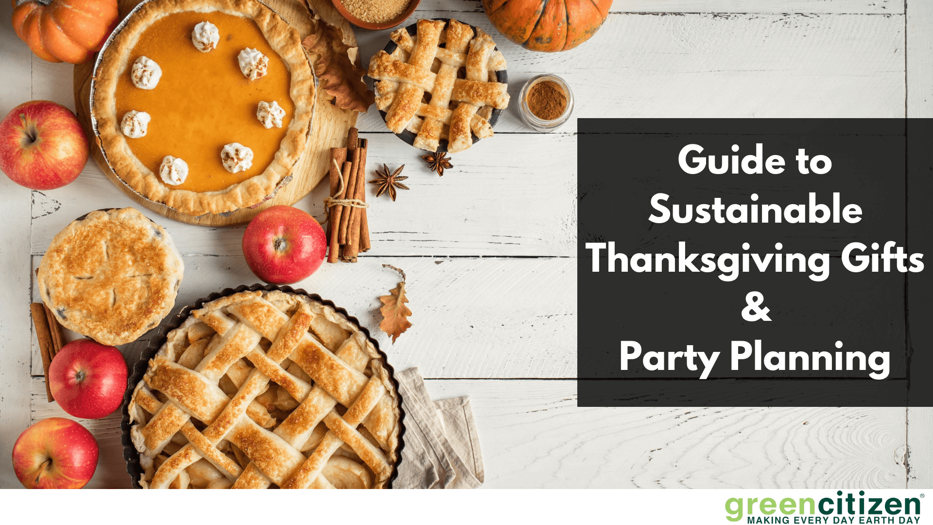 Sustainable Thanksgiving Gifts Party Planning