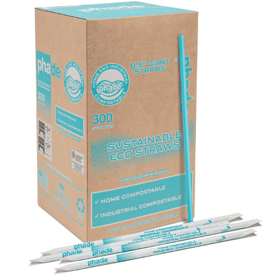 phade Eco-Friendly Compostable Giant Straws