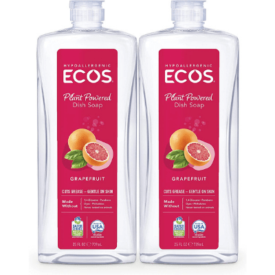 ECOS Hypoallergenic Dish Soap Green Cleaning Products