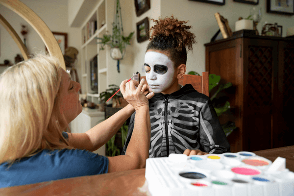 Halloween Costume body paint