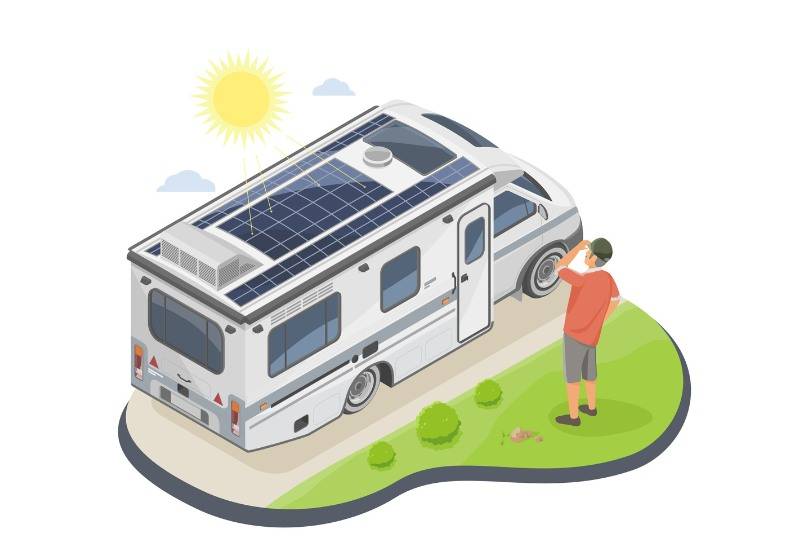 solar generator for RV