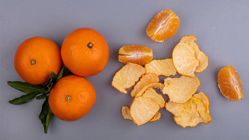 Other ways to use orange peels in your garden
