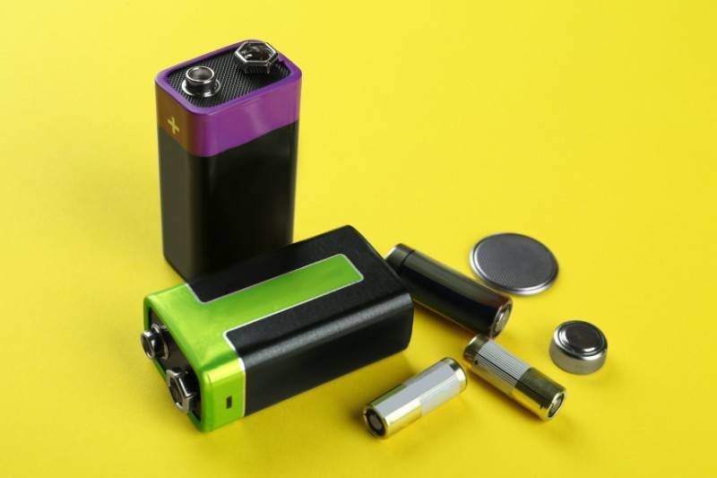 Types of battery for recycling