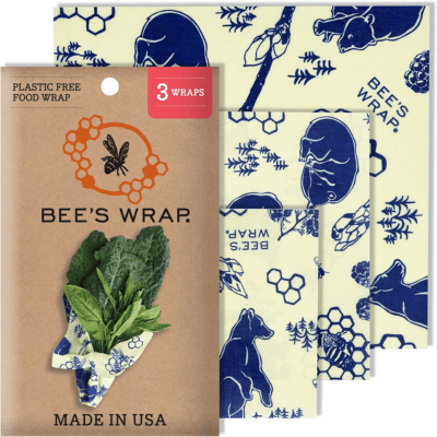 Bees Wrap Reusable Beeswax Food Wraps - sustainable Christmas gifts