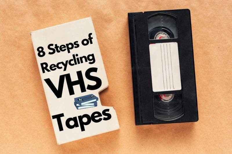 How can I reuse or recycle cassette tape cases?