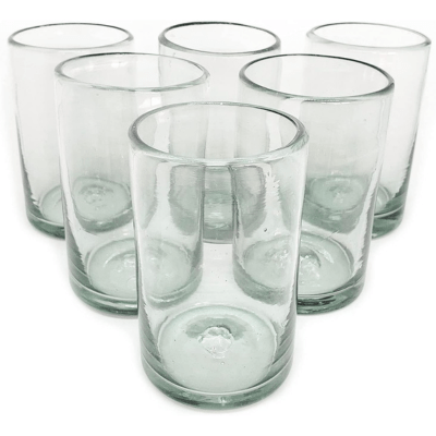MexHandcraft Clear Drinking Glasses - sustainable Christmas gifts