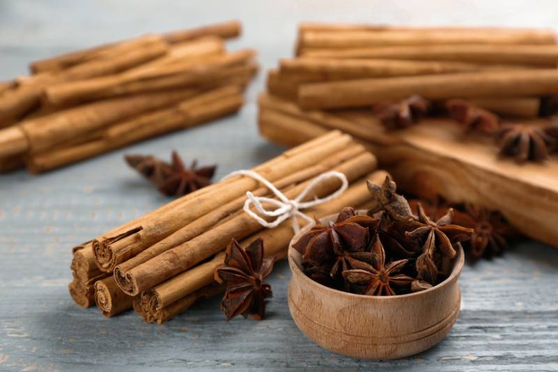 cinnamon stick for Sustainable Christmas decorations