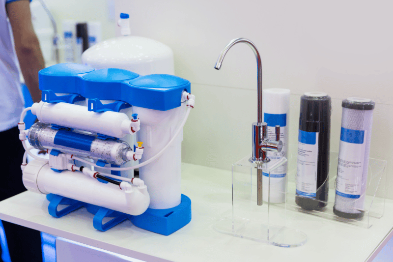 Types of water filter