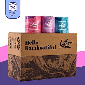 Bim Bam Boo Organic Bamboo Toilet Paper Rolls