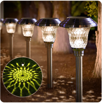 BEAU JARDIN Solar Pathway Lights