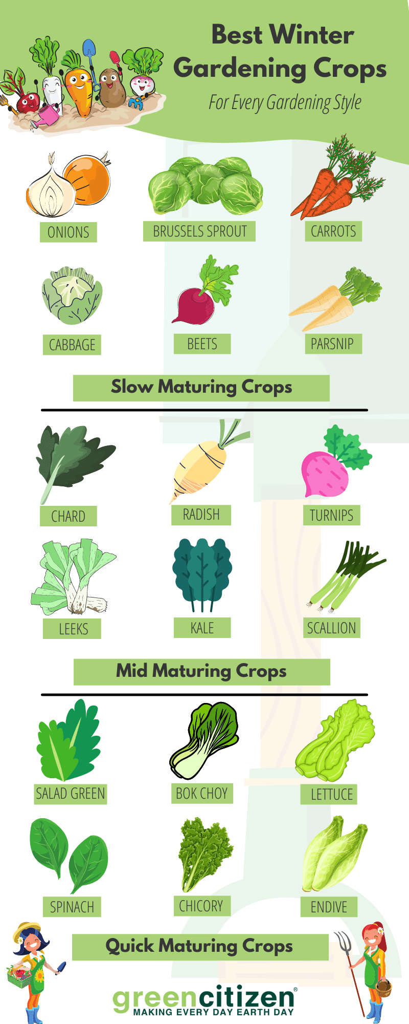 Best Winter Gardening Crops