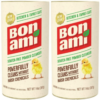 Bon Ami Powder Cleanser for Kitchens & Bathrooms