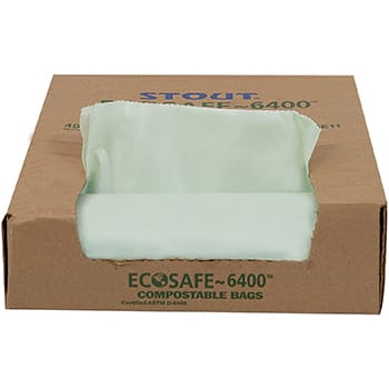 STOUT by Envision EcoSafe-6400 biodegradable Bag box