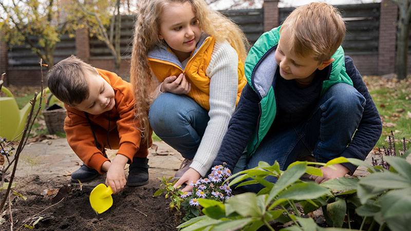 Children Cultivating Climate Hope Through Composting