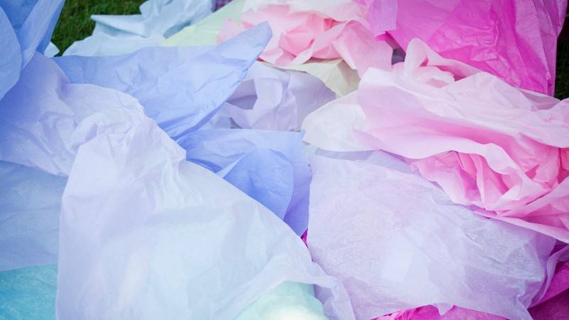 Colored Tissue Paper