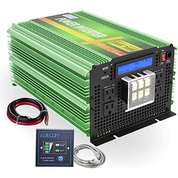 EDECOA Pure Sine Wave Power Inverter 3500W