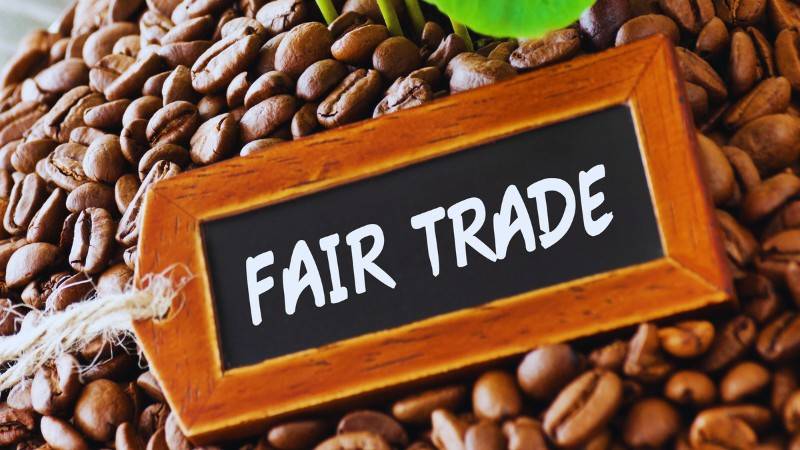 Fair trade coffee