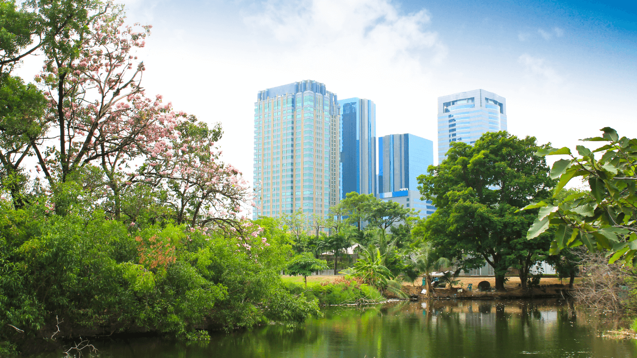 Old Coal Plant Becomes a Walkable City