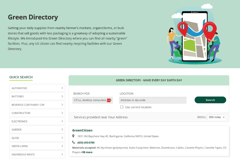 green directory