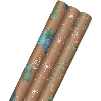 Hallmark Recyclable Holiday Wrapping Paper