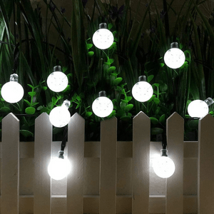 Irecey Solar String Globe Lights