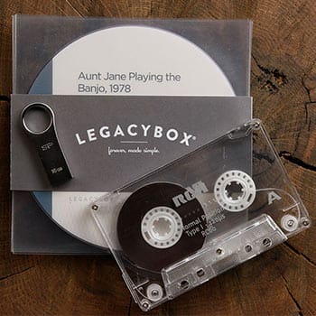 Legacybox Convert Cassette Tapes to Digital Cassette to CD Service