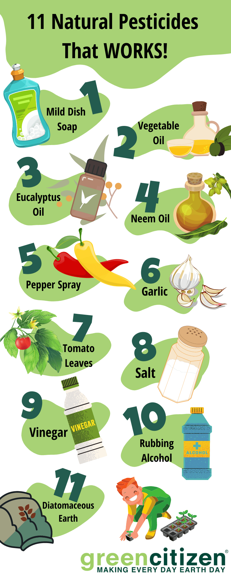 Natural Pesticides Infographic