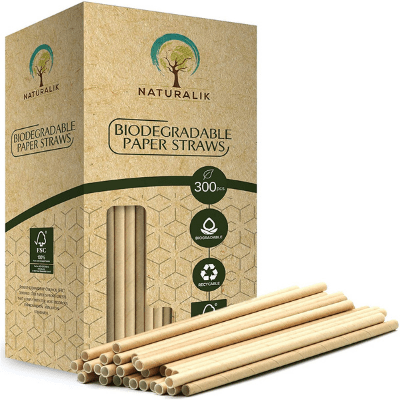 Naturalik biodegrdable Paper Straws