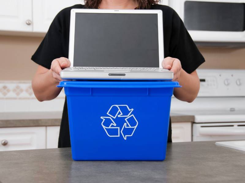 New Years Resolutions to recycle electronics