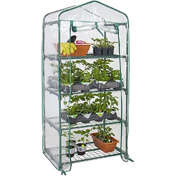 Best Choice Products 4-Tier 27x19x63-inch Mini Greenhouse