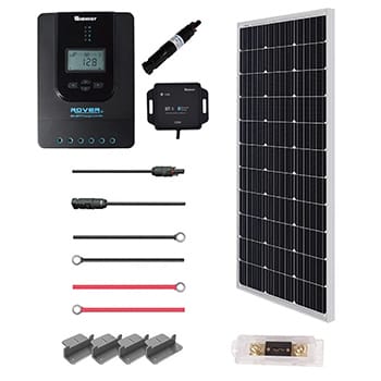 Renogy New 100 Watt 12V Solar Premium Kit