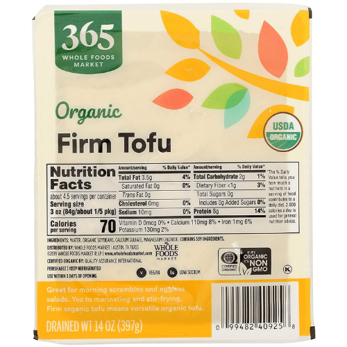 Tofu Firm Organic