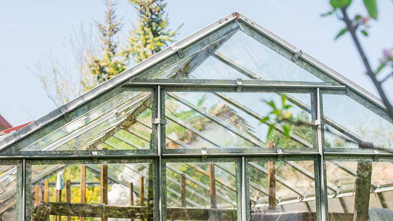 Traditional Glass Greenhouse