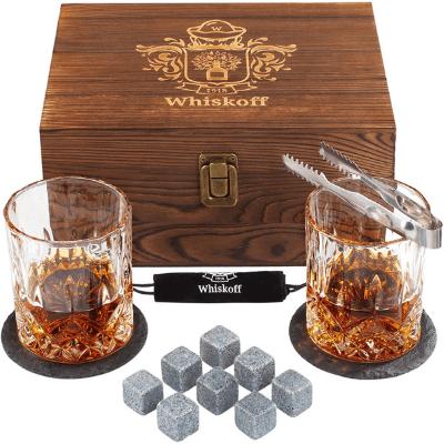 WHISKOFF Whiskey Glass Set of 2