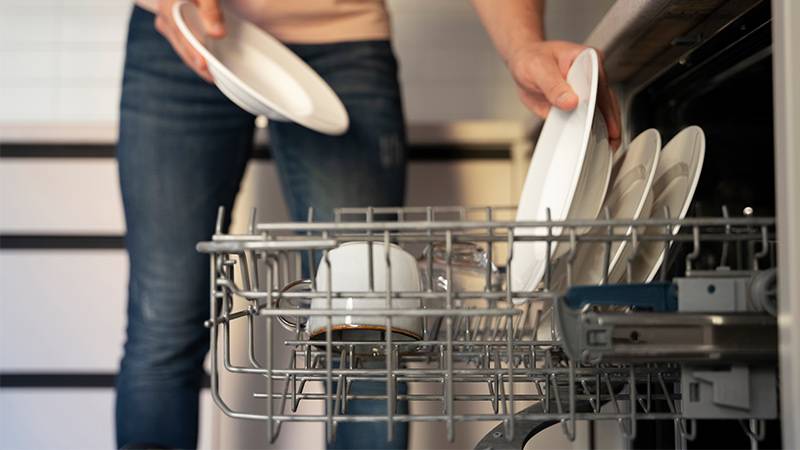 Water-Efficient Dishwasher as a waster saving device