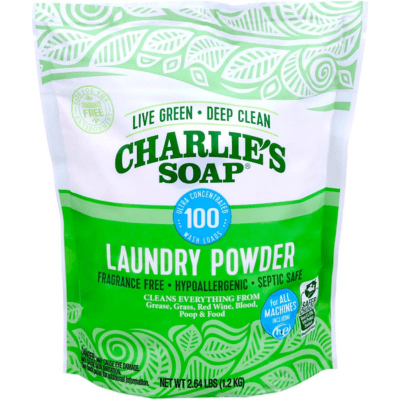 Charlie's soap laundry powder