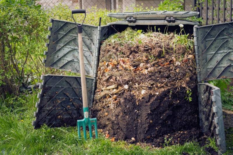 dump worm composting method