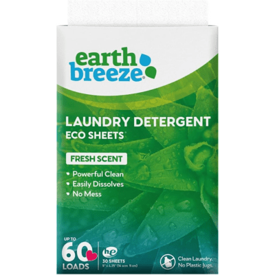 earth breeze eco-friendly laundry detergent