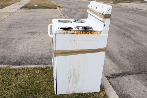 old stove recycling