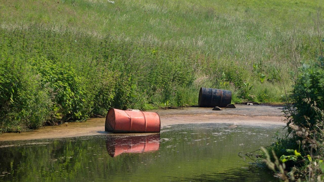 polluted lake forever chemicals